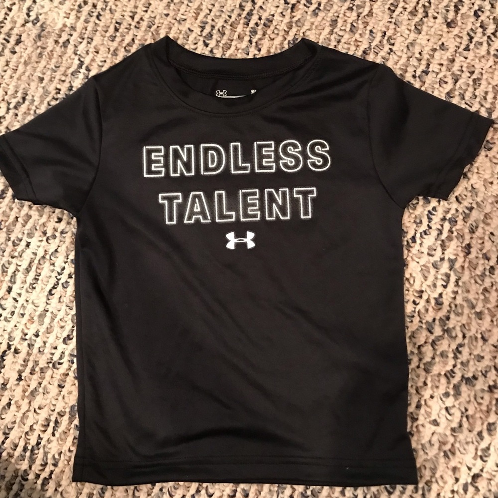 Under Armour Heat Gear T Shirt- 2T
